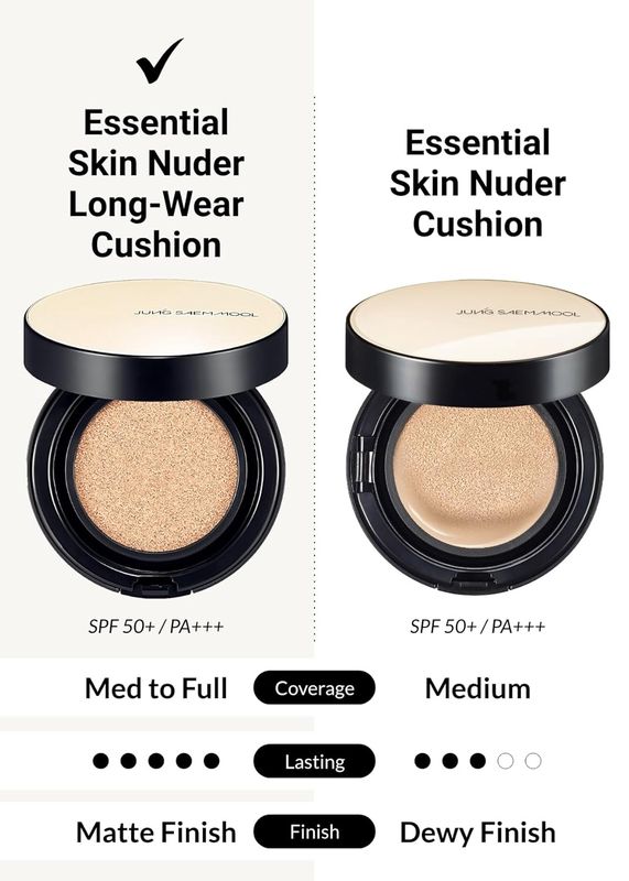 Jung Saem Mool Essential Nuder Long Wear Cushion #19 Light (With Refill)*