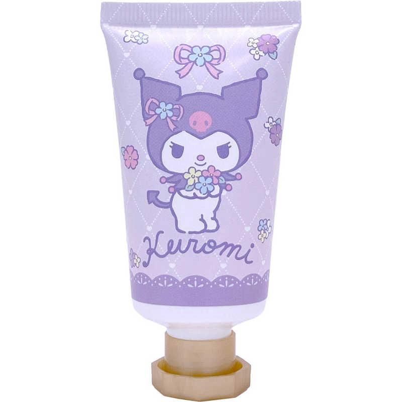 Shobido Sanrio Kuromi Hand Cream &amp; Mini Towel Set - Floral