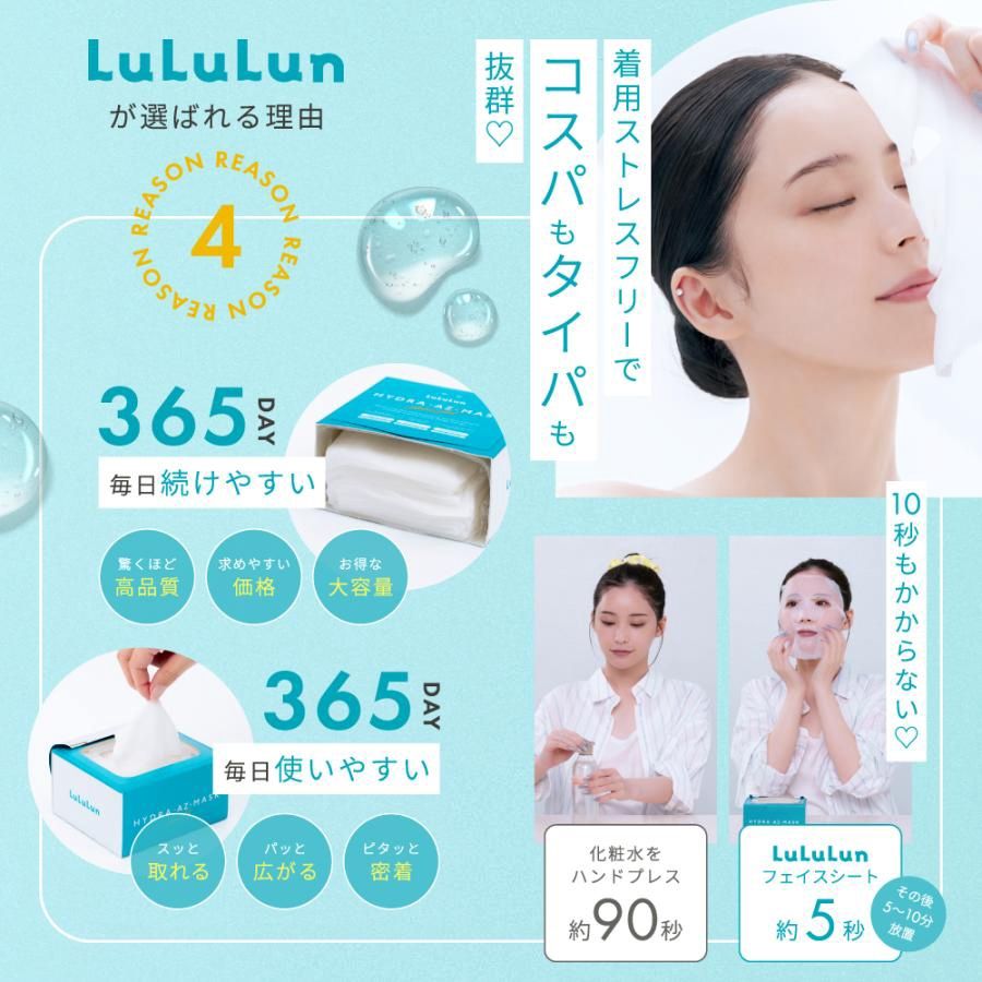 Lululun Hydra-AZ Face Mask 7pcs