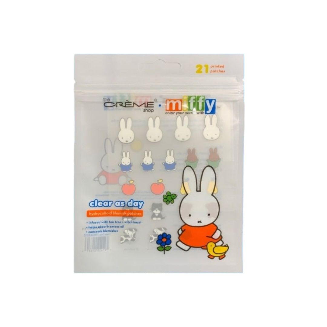 TCS Miffy Clear As Day! Hydrocolloid Blemish Patches 21pcs