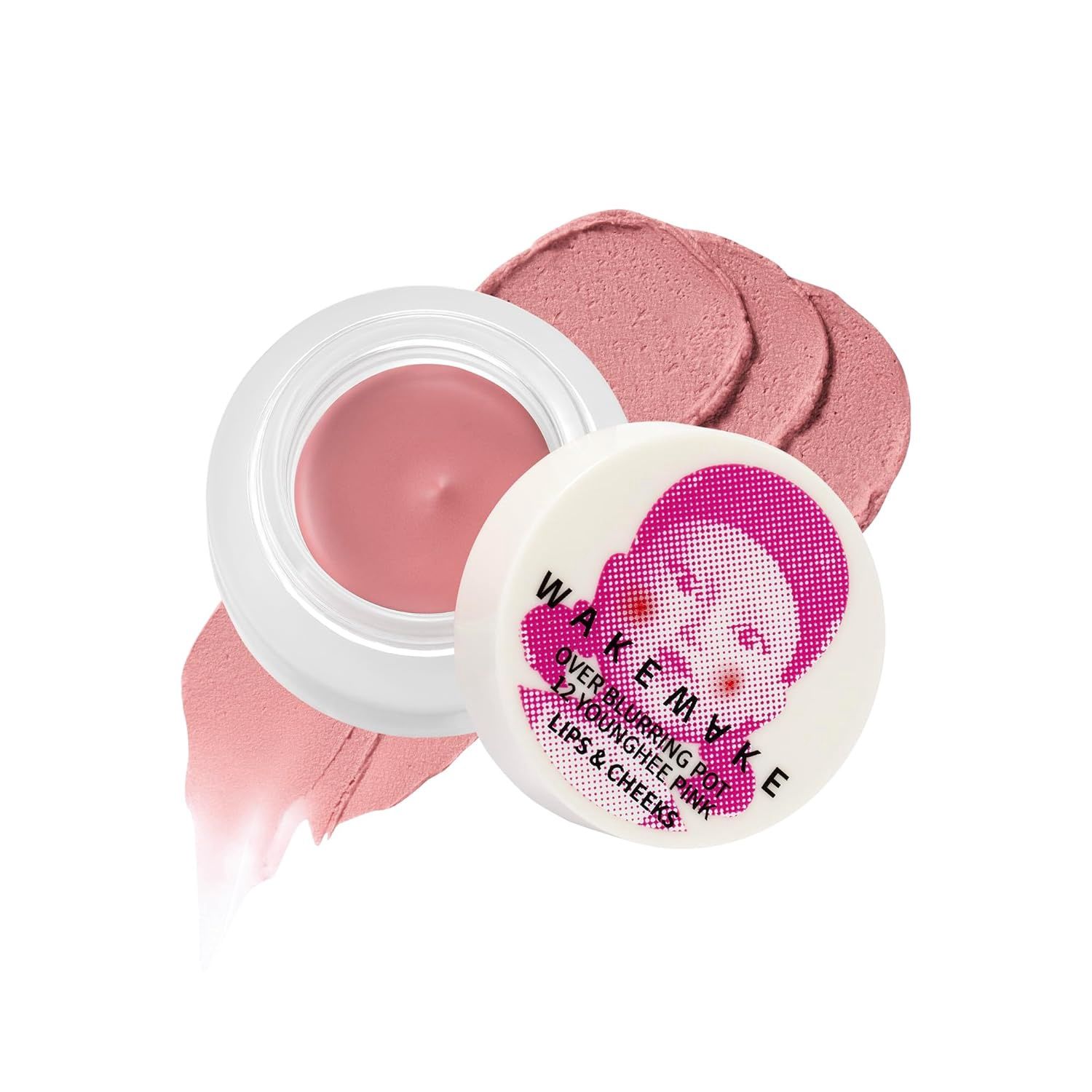 WAKEMAKE X Netflix Squid Game Collaboration Over Blurring Pot 12 Younghee Pink (Limited)