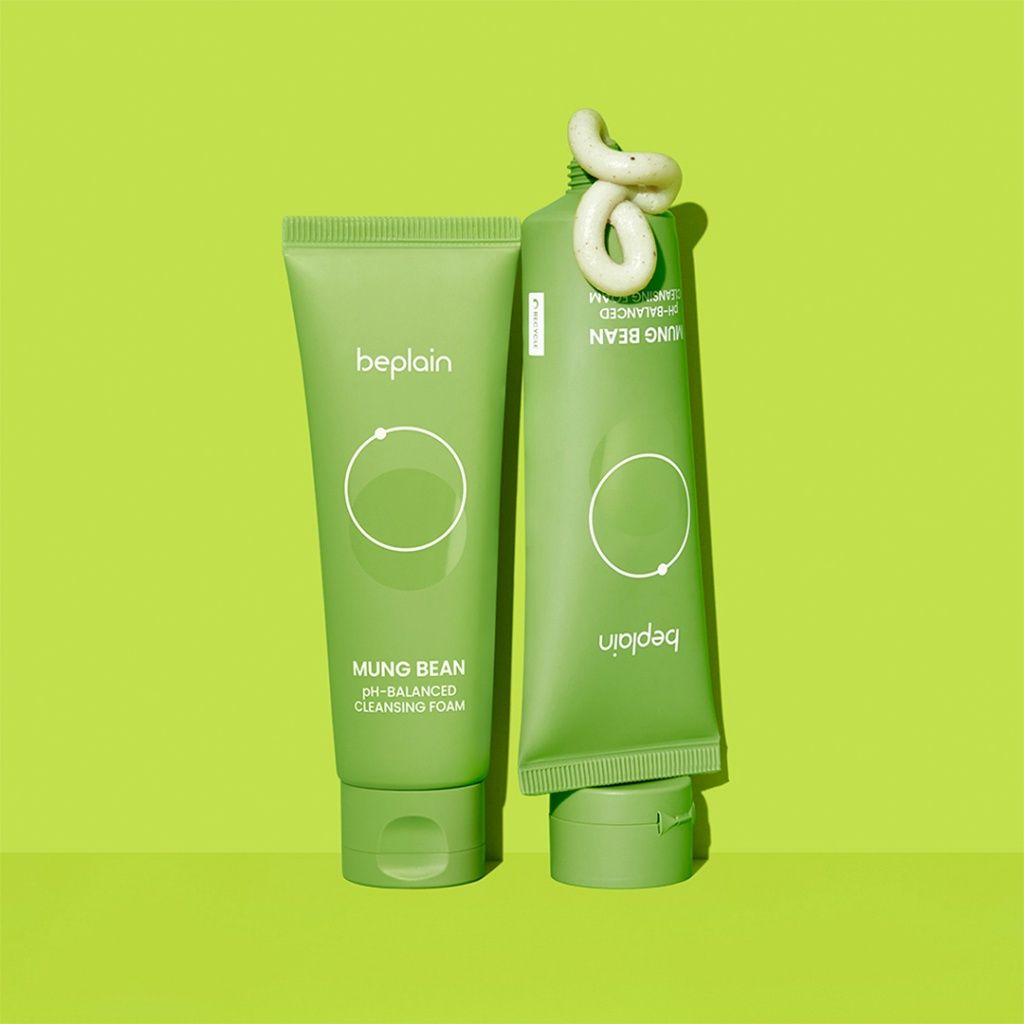 Beplain !+ Mung Bean PH Balanced Cleansing Foam 80ml