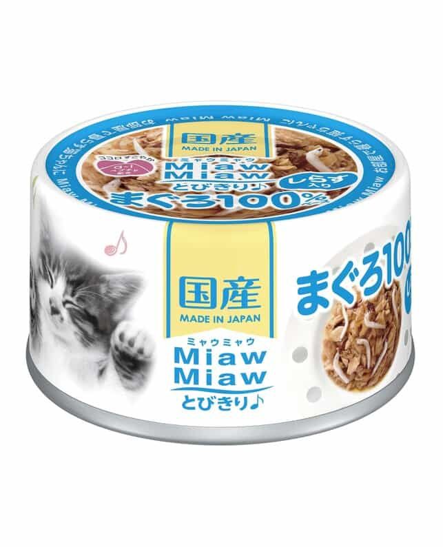 Aixia MiawMiaw Tuna with Whitebait 60g