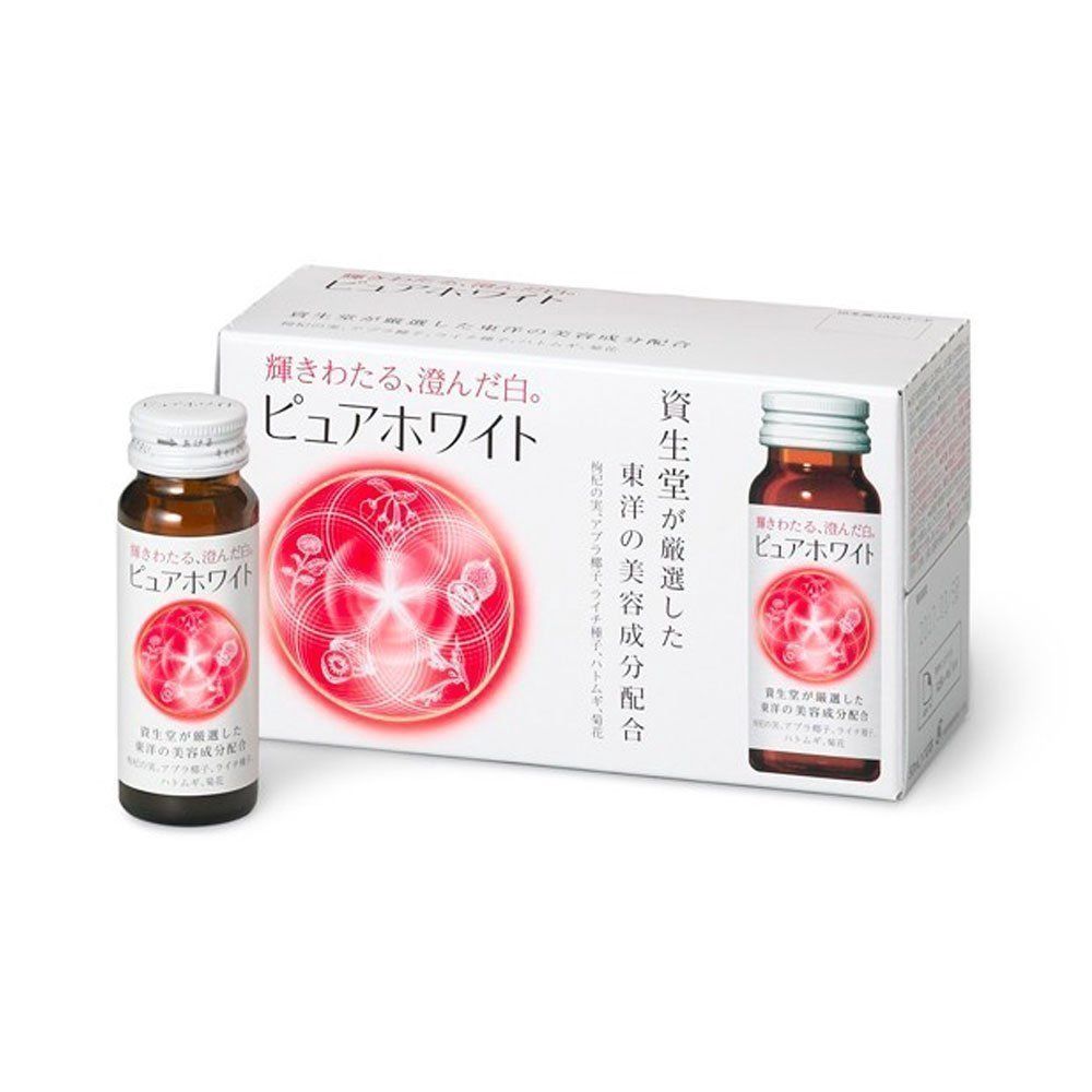 Shiseido Pure White Drink 10 Bottle x 50ml