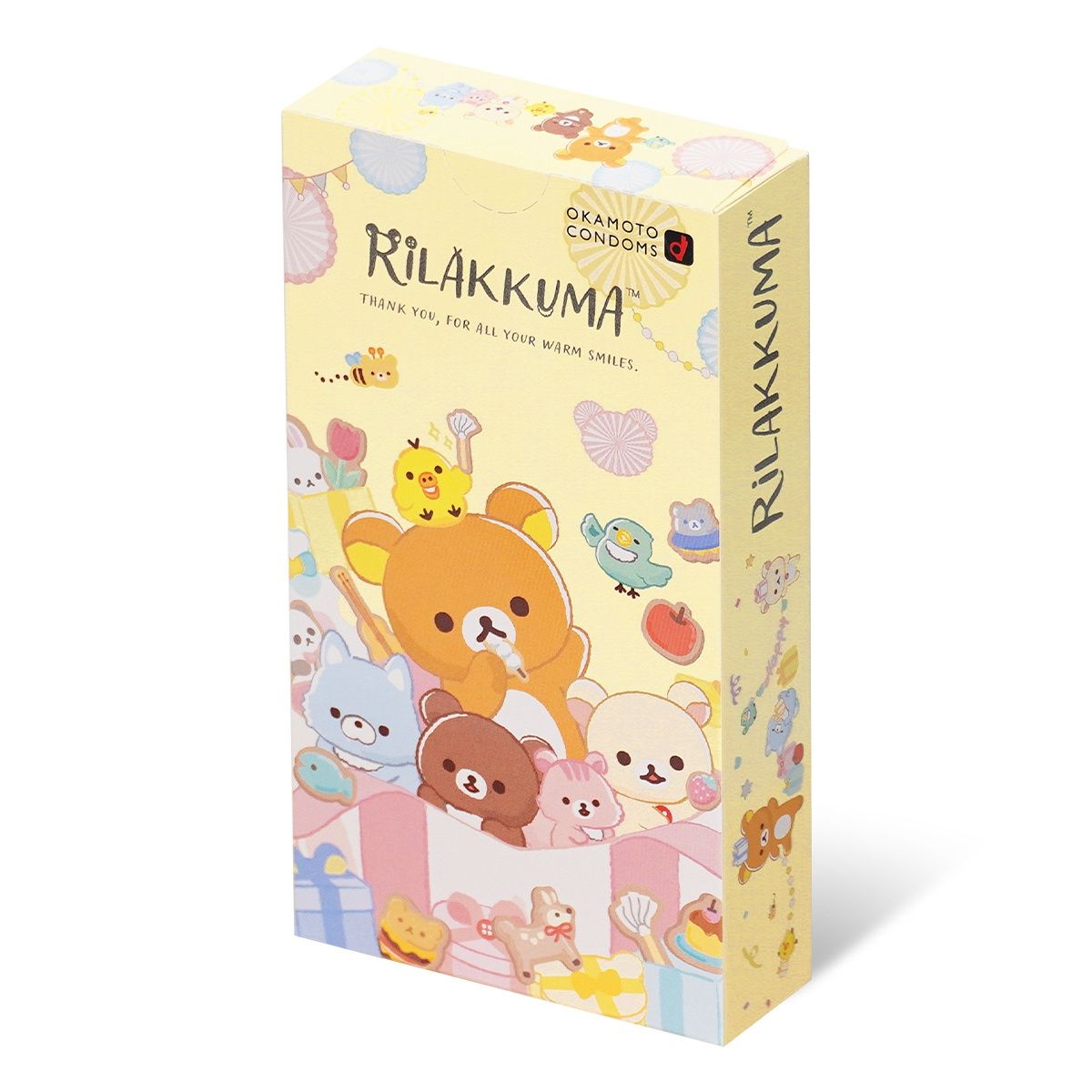 Okamoto Rilakkuma Hyaluronic Acid Moisturizing Condoms 10pcs