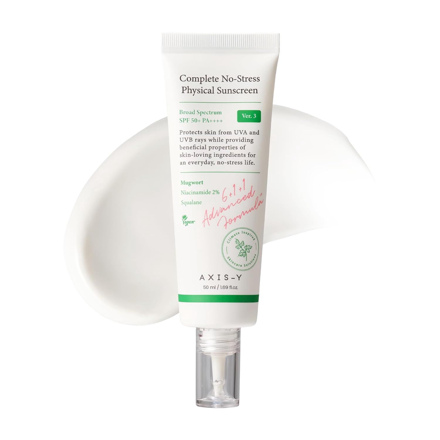 Axis-Y Complete No-Stress Physical Sunscreen 50ml