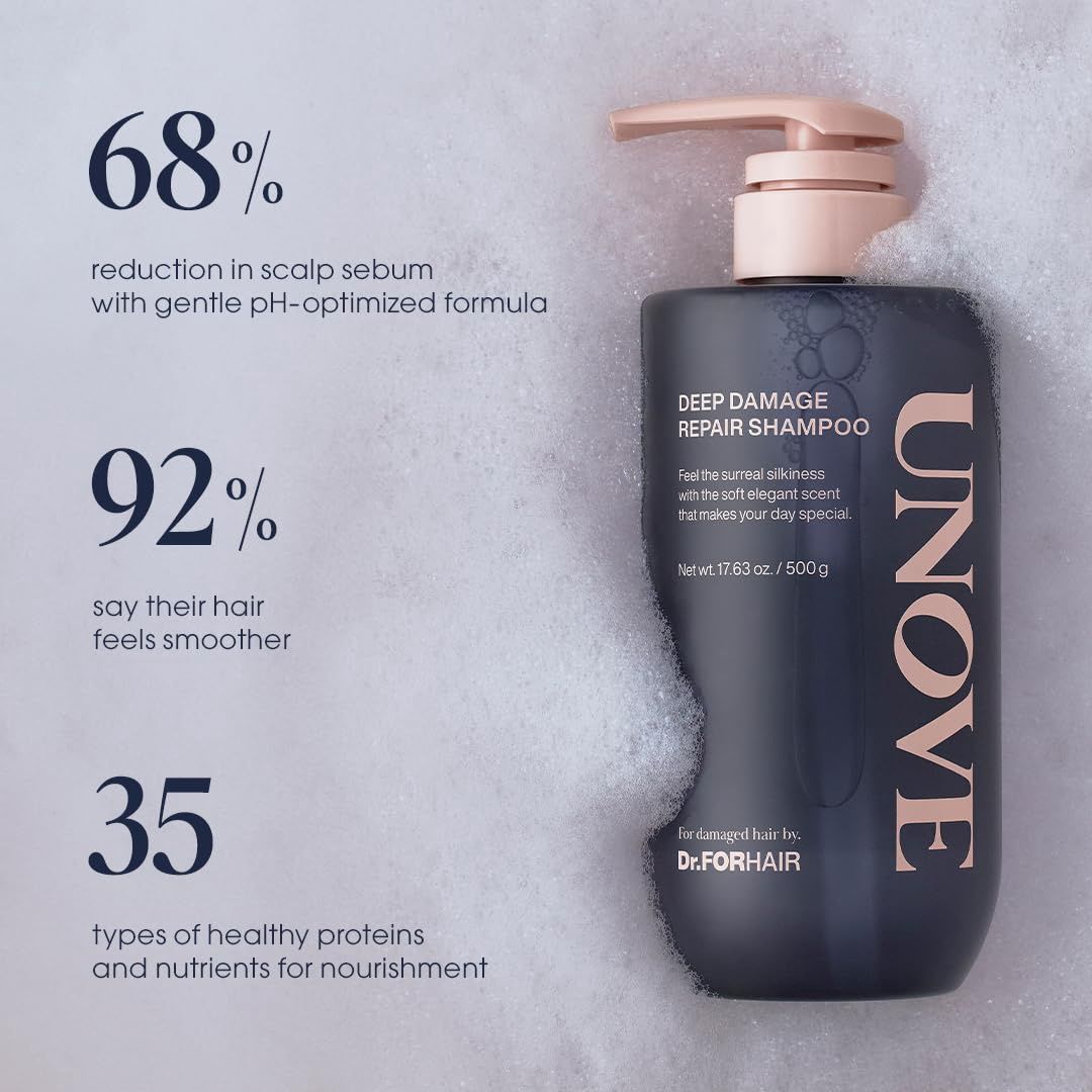 Dr.ForHair UNOVE Deep Damage Repair Shampoo 500ml