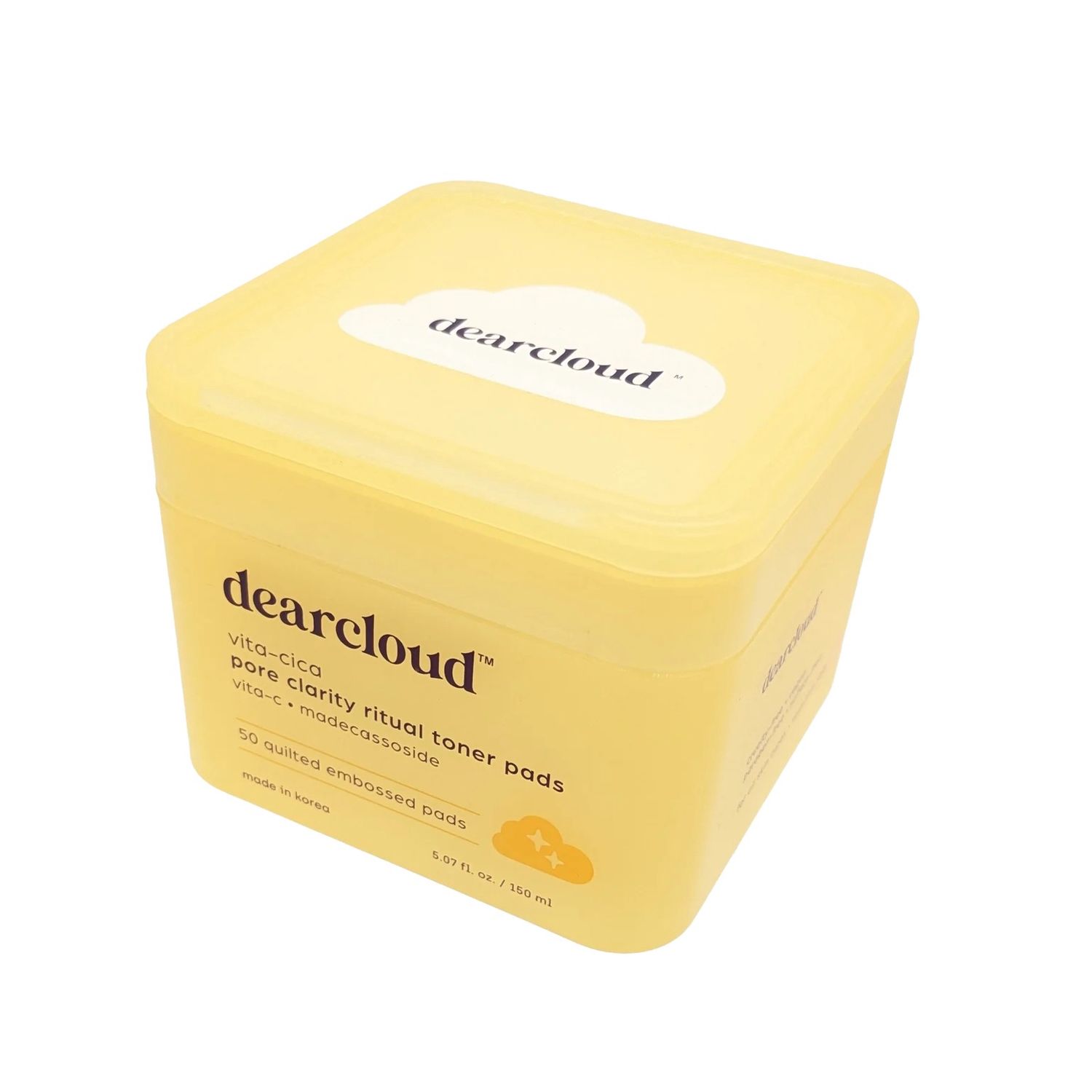 Dearcloud Vita-Cica Pore Clarity Ritual Toner Pads 50pcs