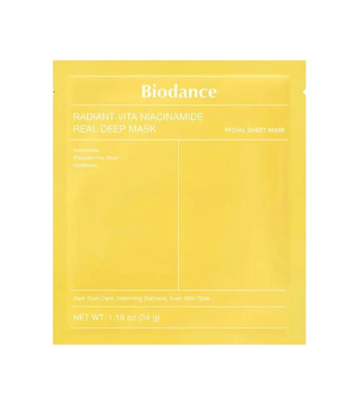 Biodance Radiant Vita Niacinamide Real Deep Mask