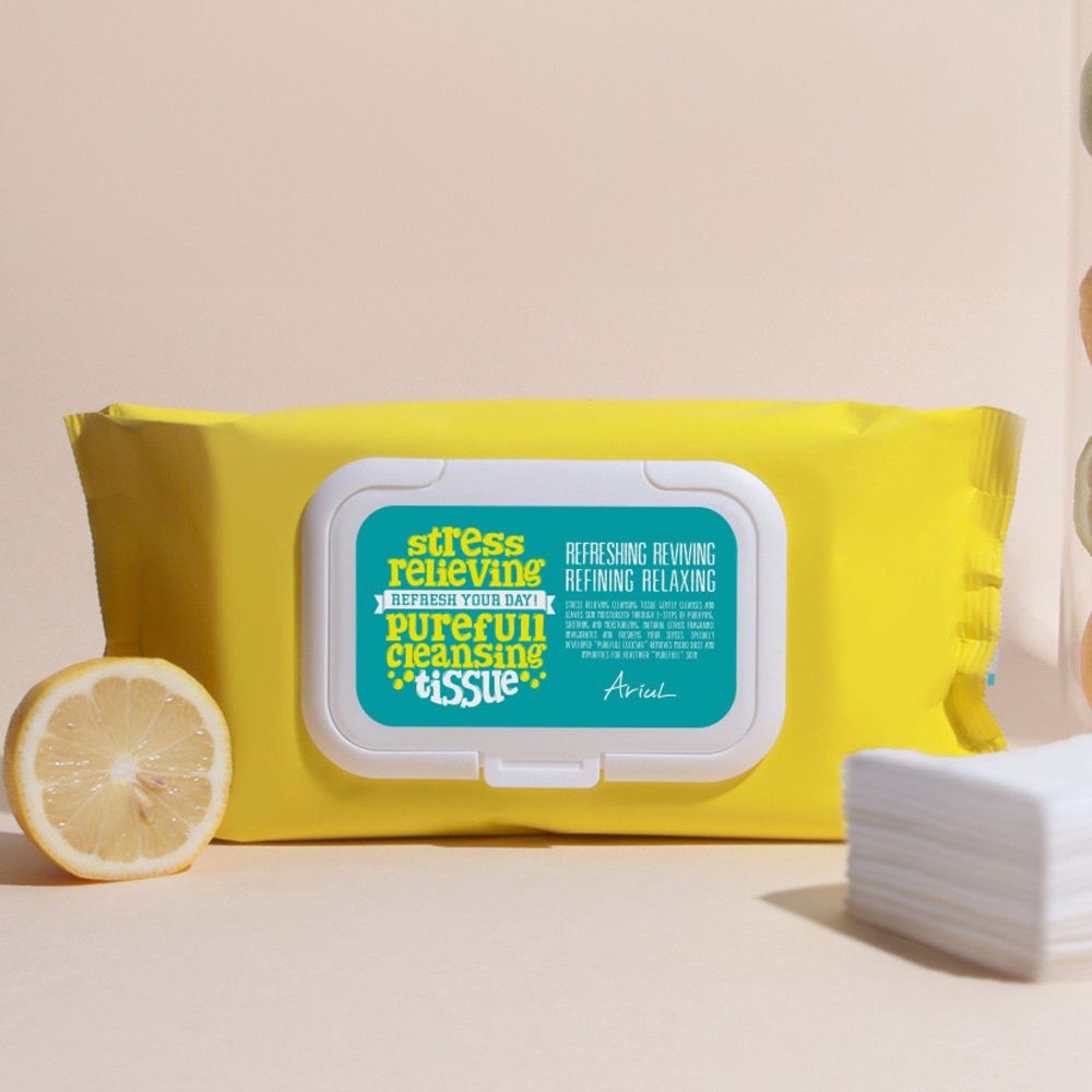 Ariul Stress Relieving Purefull Cleansing Tissue 80 Sheets