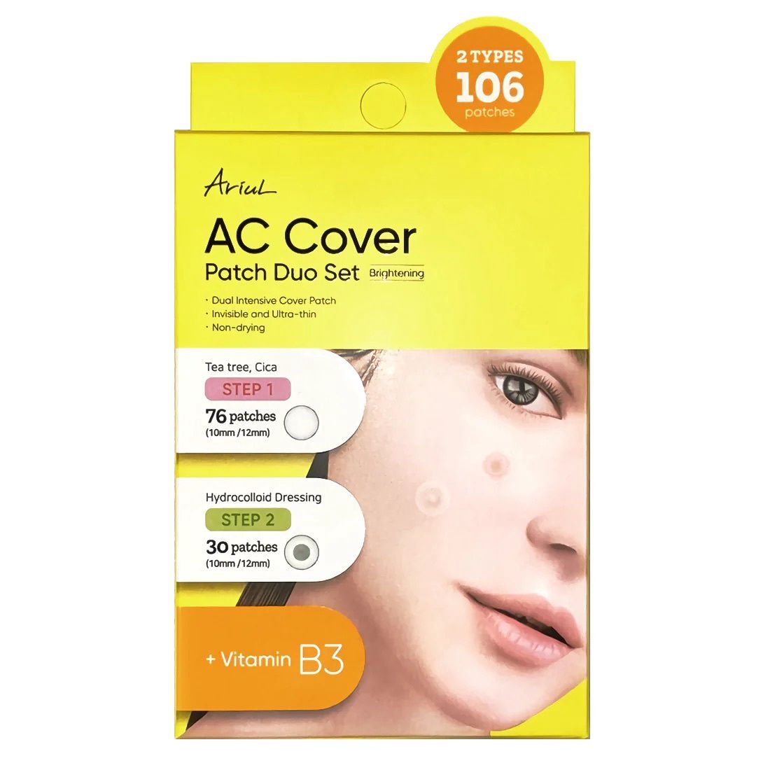 Ariul AC Cover Patch Duo Set Brightening 106 Patches