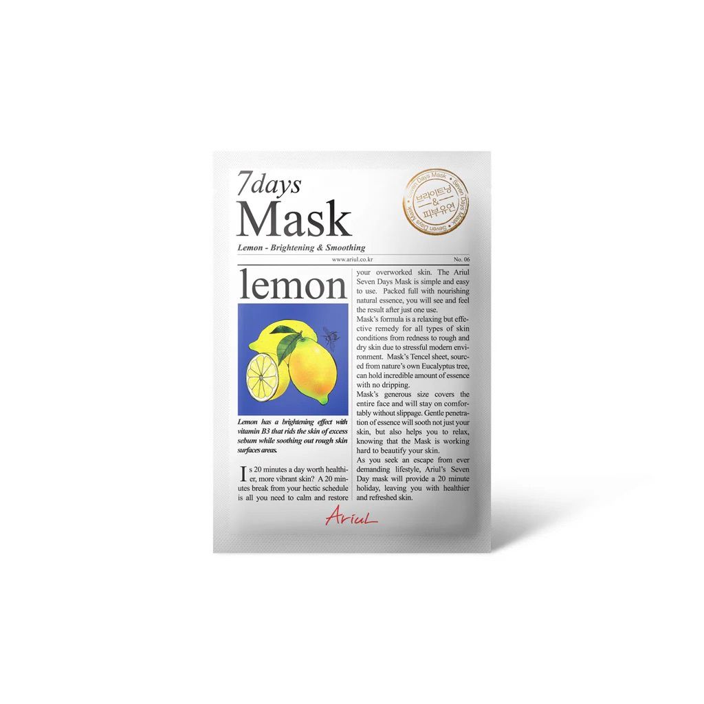 Ariul 7days Mask Lemon C 1pc