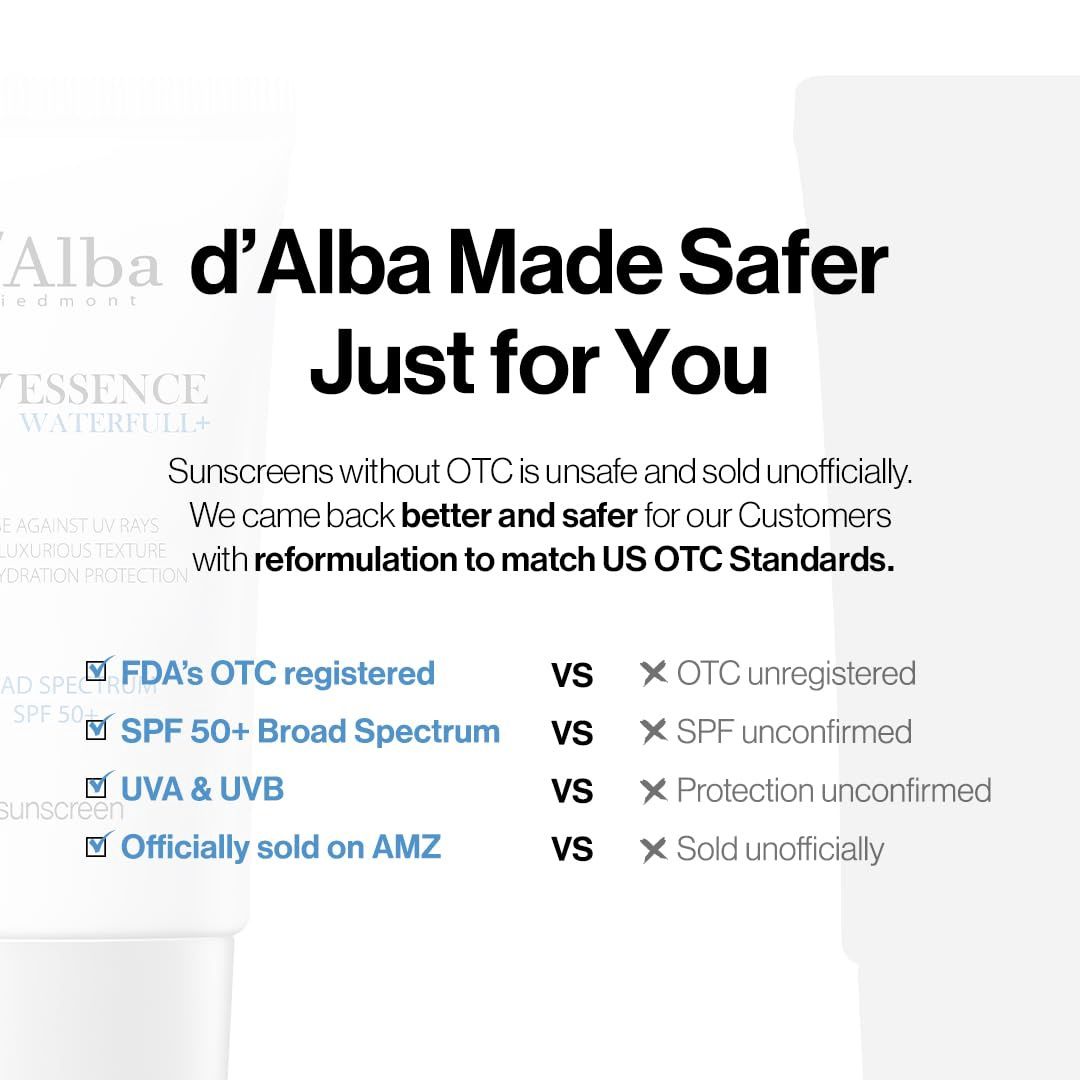 d'Alba Waterful Essence Sun cream 50ml