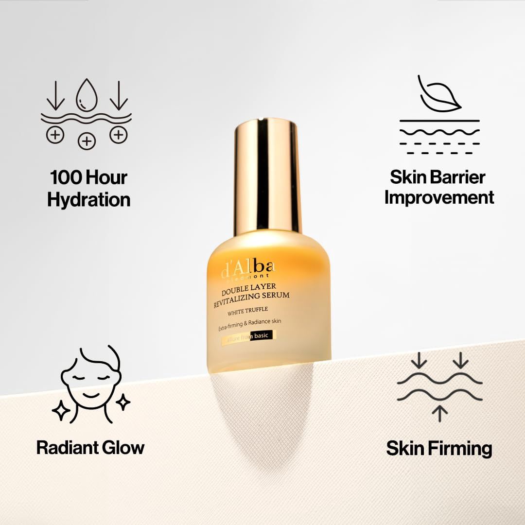d'Alba White Truffle Double Layer Revitalizing Serum 30ml