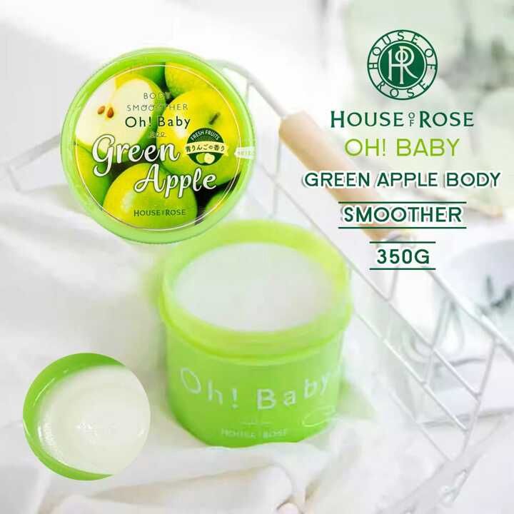 House of Rose #Green Apple Body Smoother 350ml