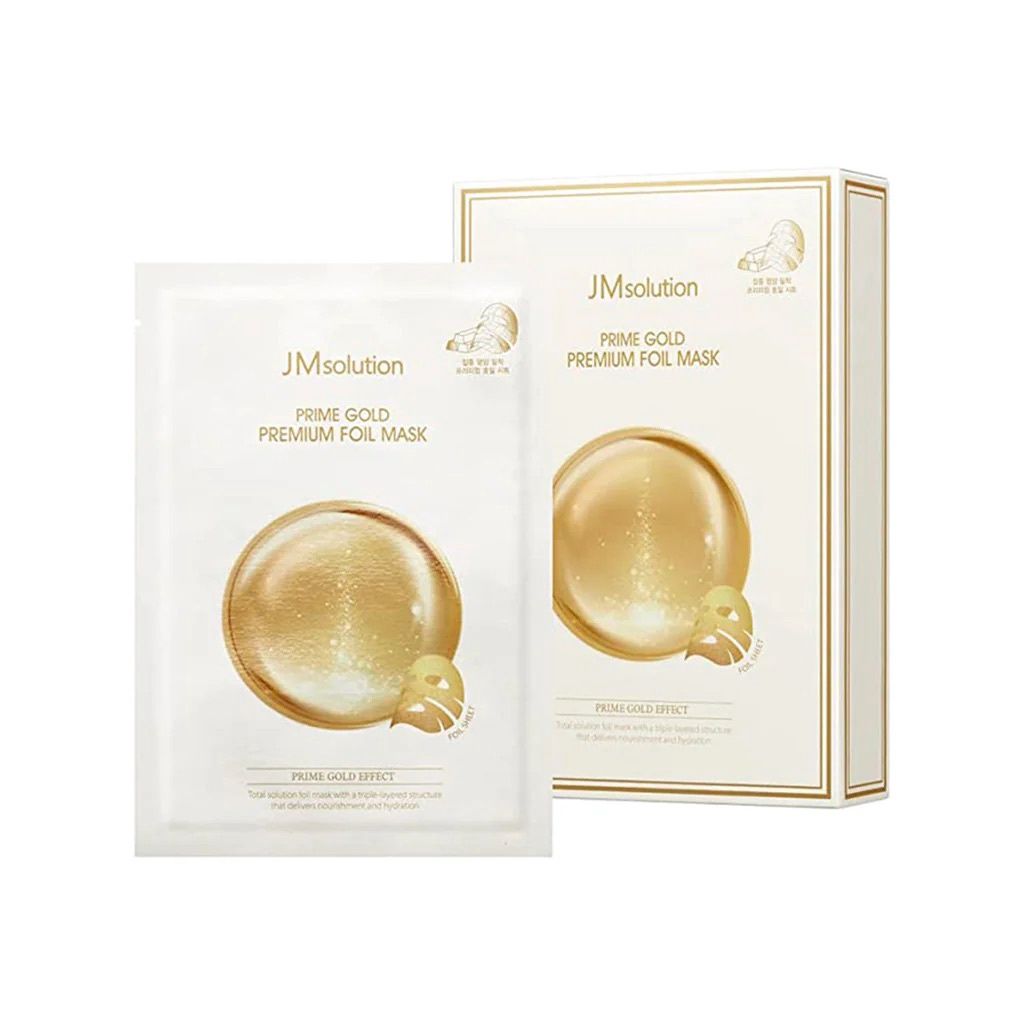 JM Solution Prime Gold Premium Foil Mask 10pcs/Box