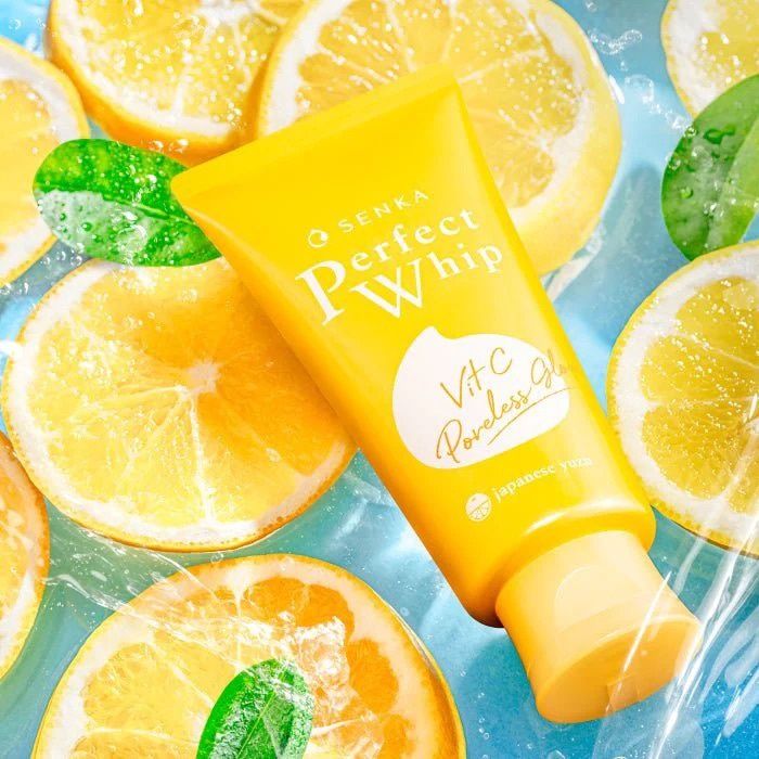 Shiseido Senka Perfect Whip Vita C Poreless Face Wash100ml (Limited)