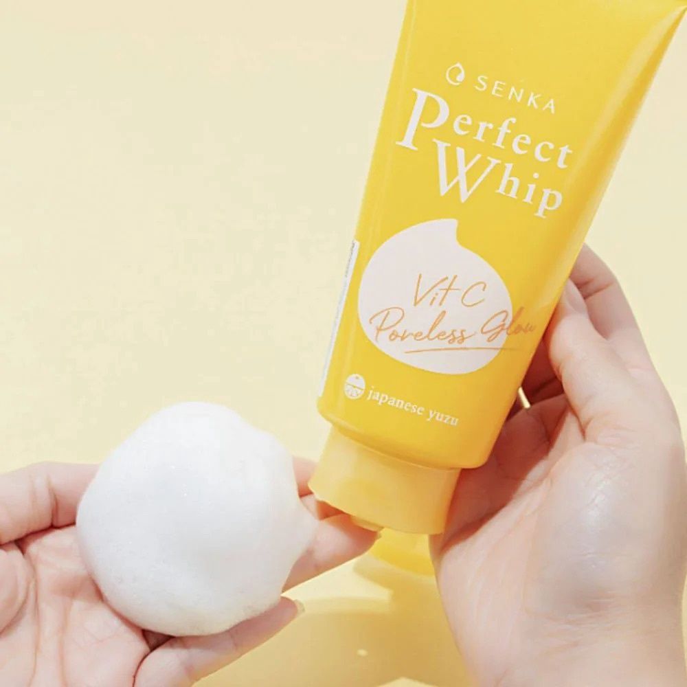 Shiseido Senka Perfect Whip Vita C Poreless Face Wash100ml (Limited)