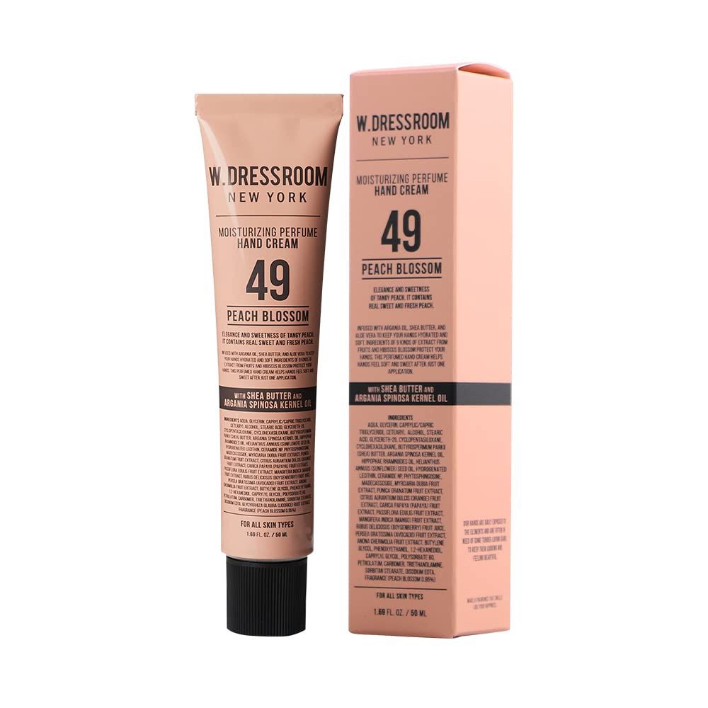 W. Dressroom Moisturizing Perfume Hand Cream 49 Peach Blossom 50ml