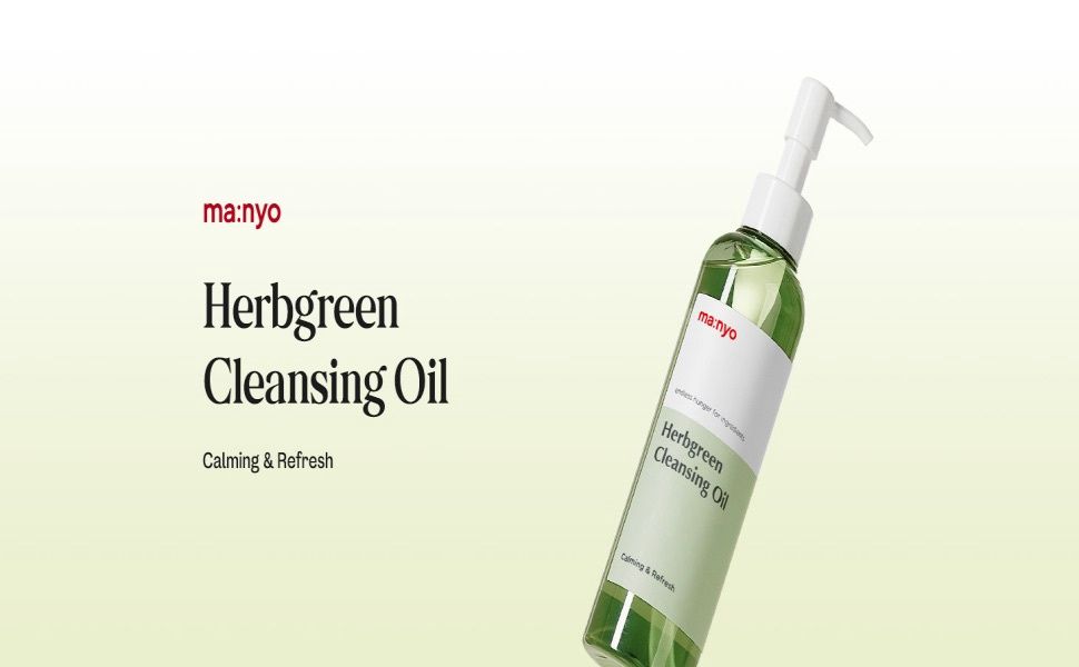 Ma:nyo Herbgreen Cleansing Oil 200ml