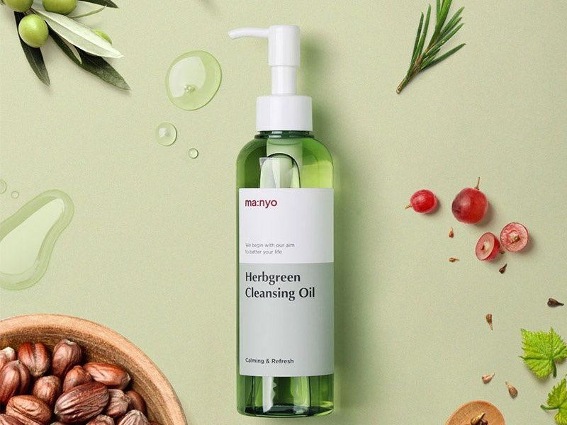 Ma:nyo Herbgreen Cleansing Oil 200ml