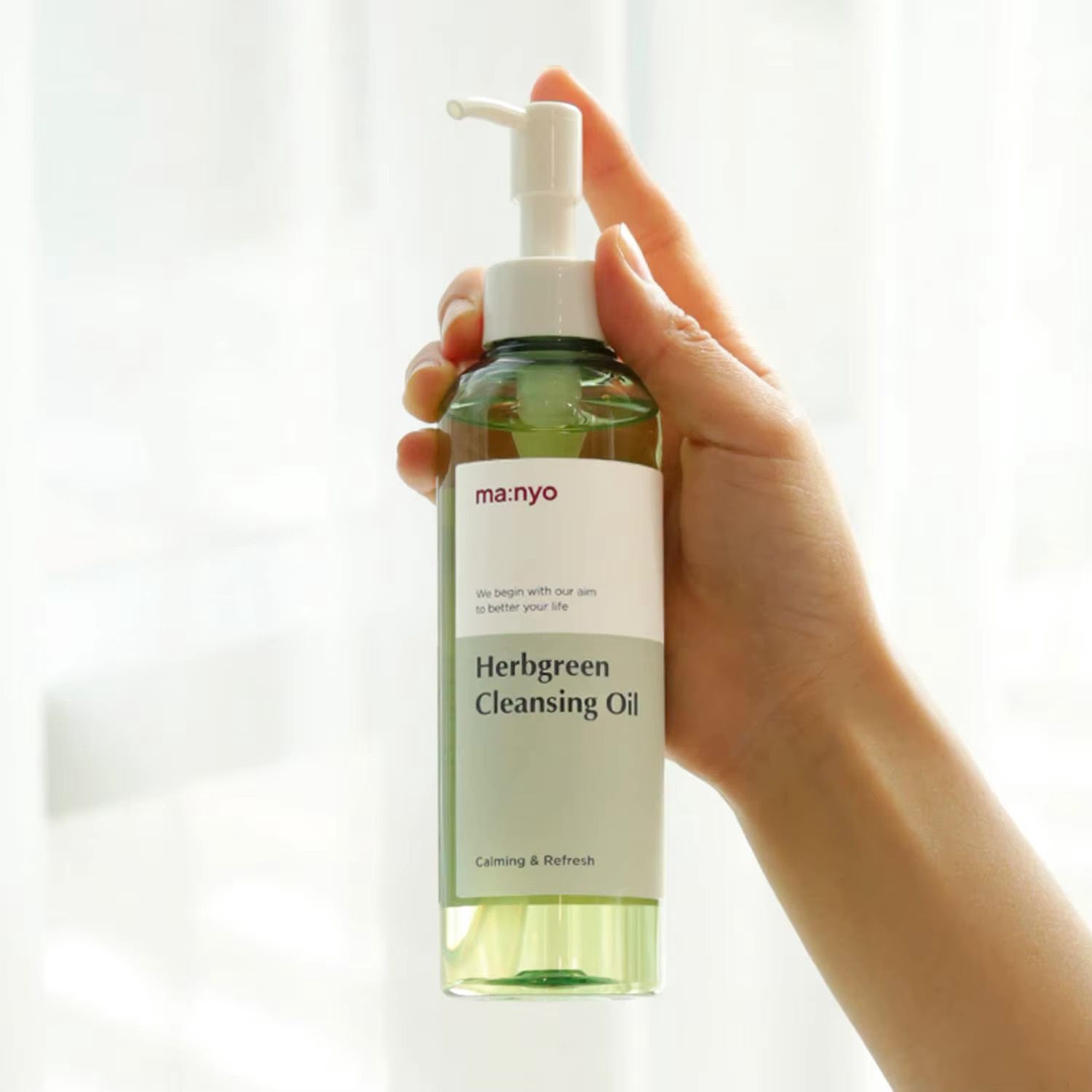 Ma:nyo Herbgreen Cleansing Oil 200ml