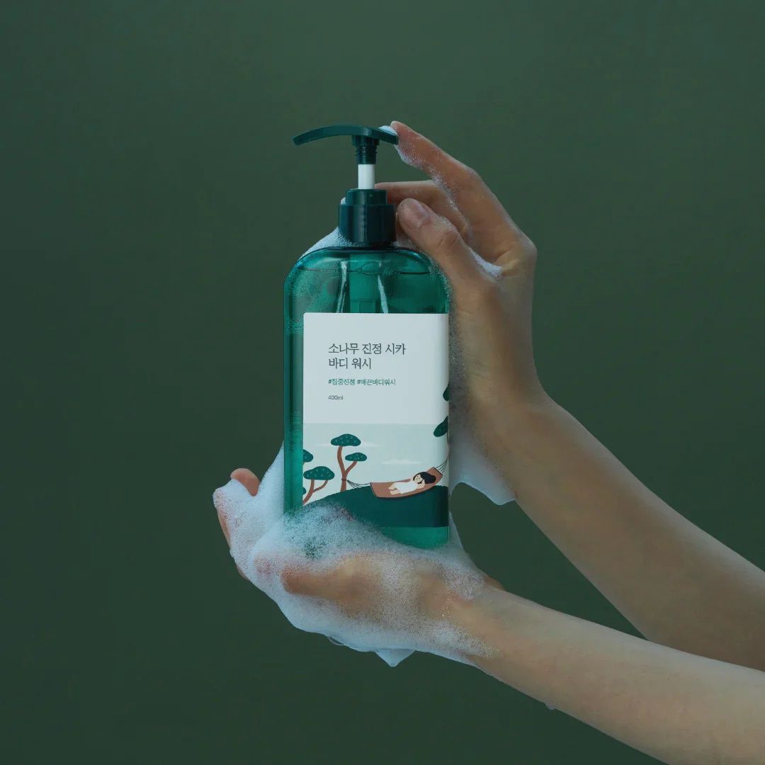 Round Lab Pine Calming Cica Body Wash 400ml (Limited)