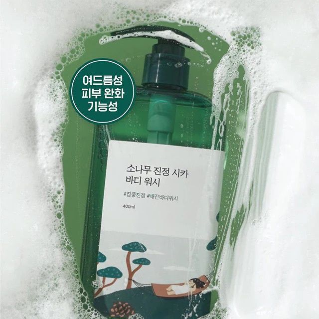 Round Lab Pine Calming Cica Body Wash 400ml (Limited)