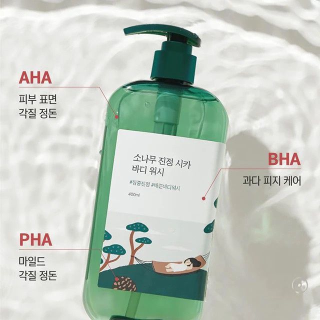Round Lab Pine Calming Cica Body Wash 400ml (Limited)