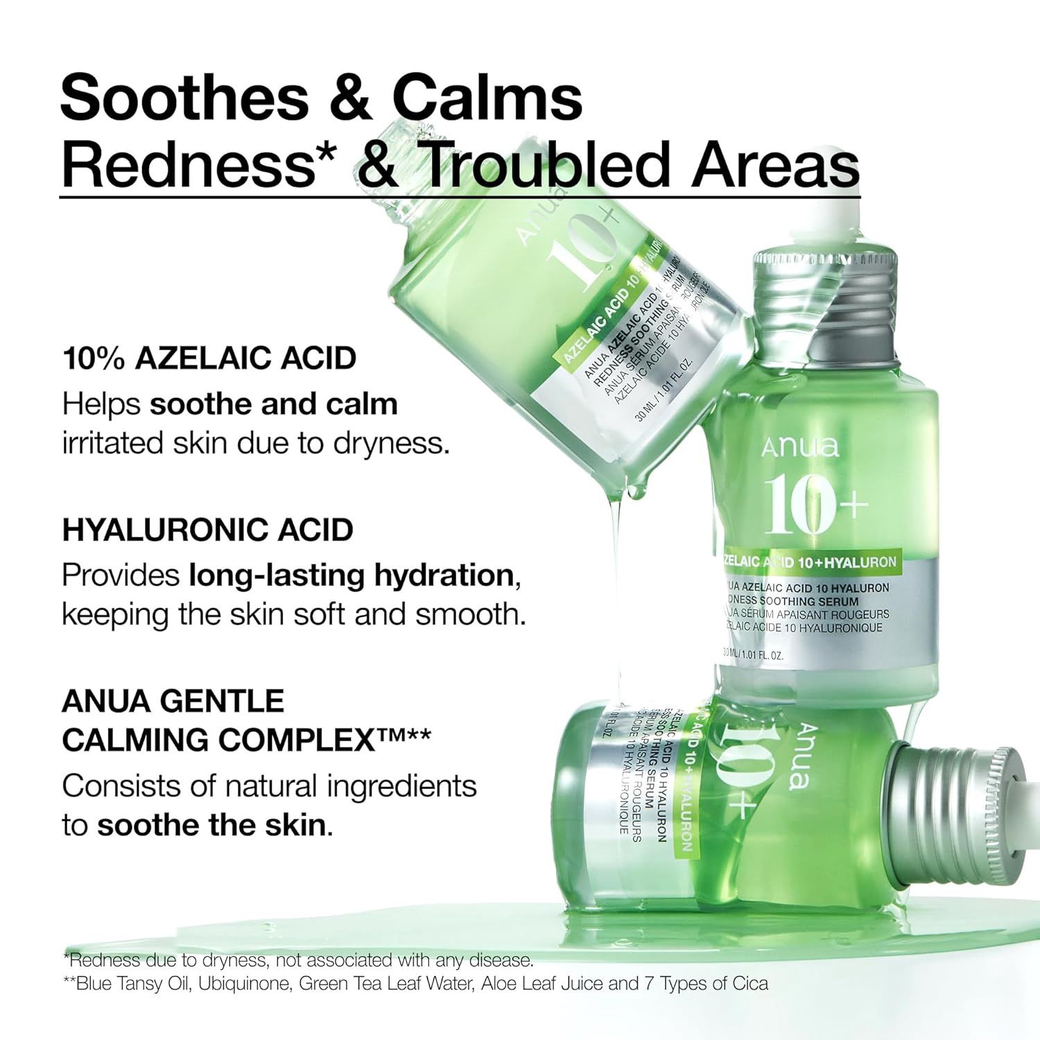 Anua Azelaic Acid 10 Hyaluron Soothing Serum 30ml