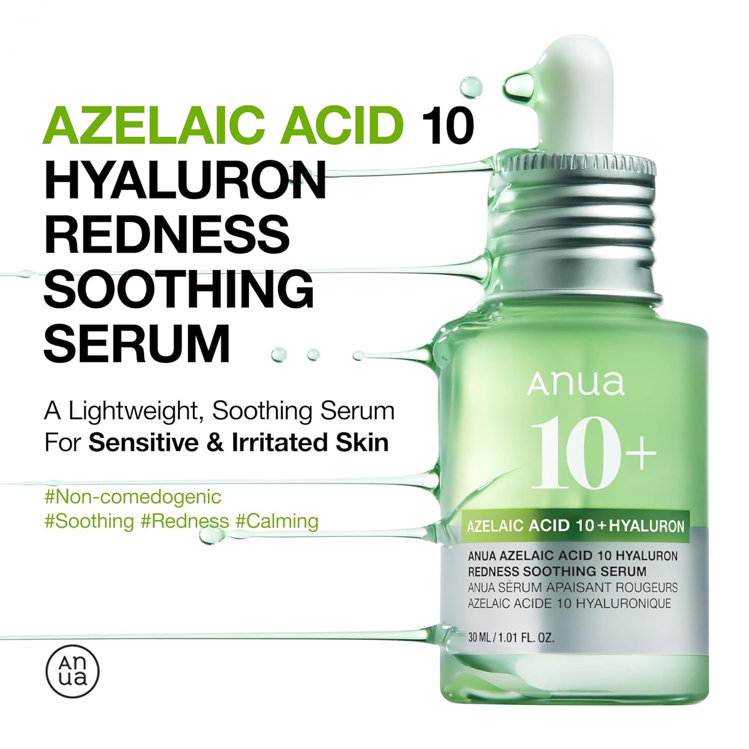 Anua Azelaic Acid 10 Hyaluron Soothing Serum 30ml