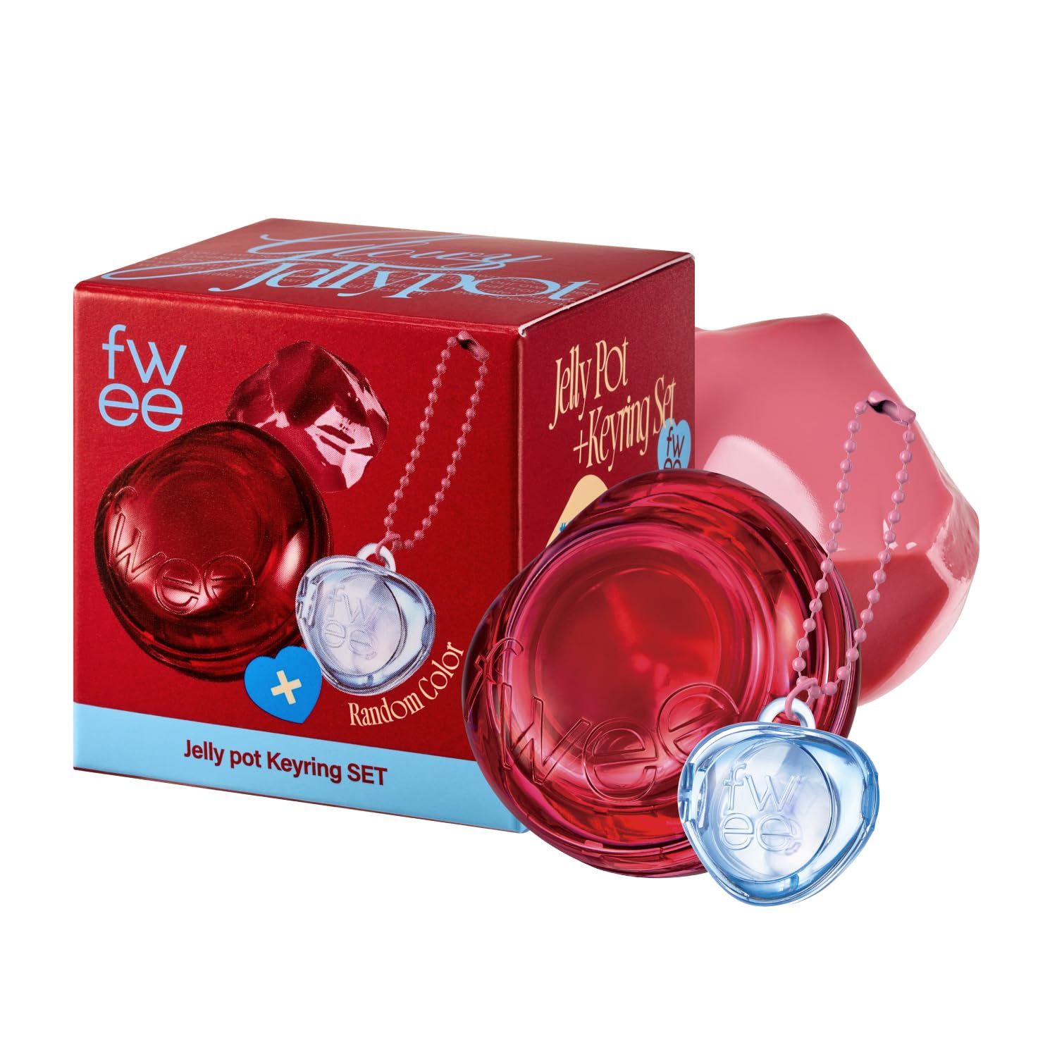 Fwee Lip &amp; Cheek Glowy Jelly Pot #JC02 Mellow Mango 4g
