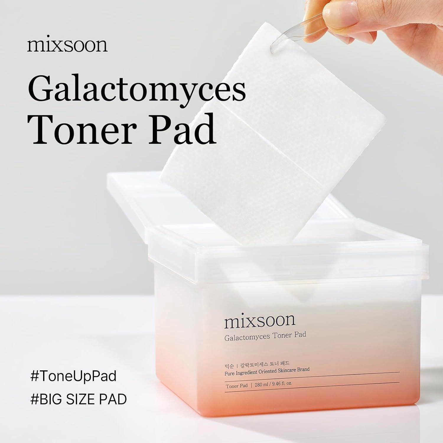 Mixsoon Galactomyces Toner Pad 60 Sheets