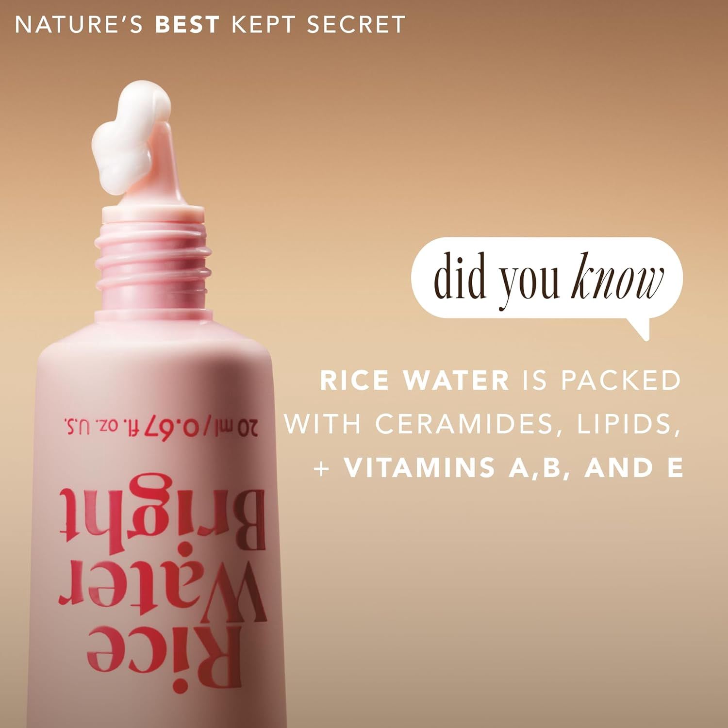 The Face Shop Rice Water Bright Vegan Eye Cream 20ml (N)
