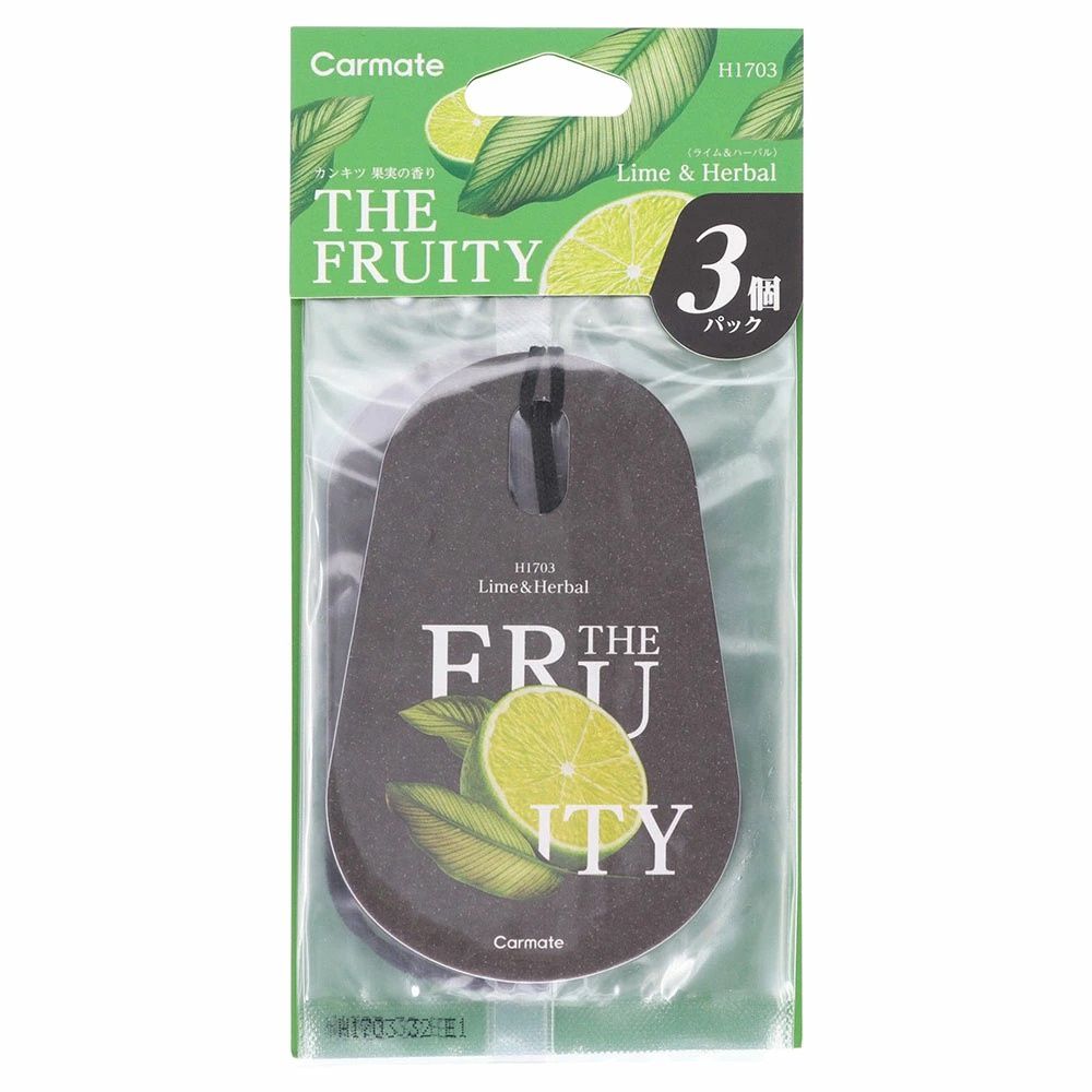 Carmate H1703A The Fruity Hanging Air Freshener - Lime &amp; Herbal