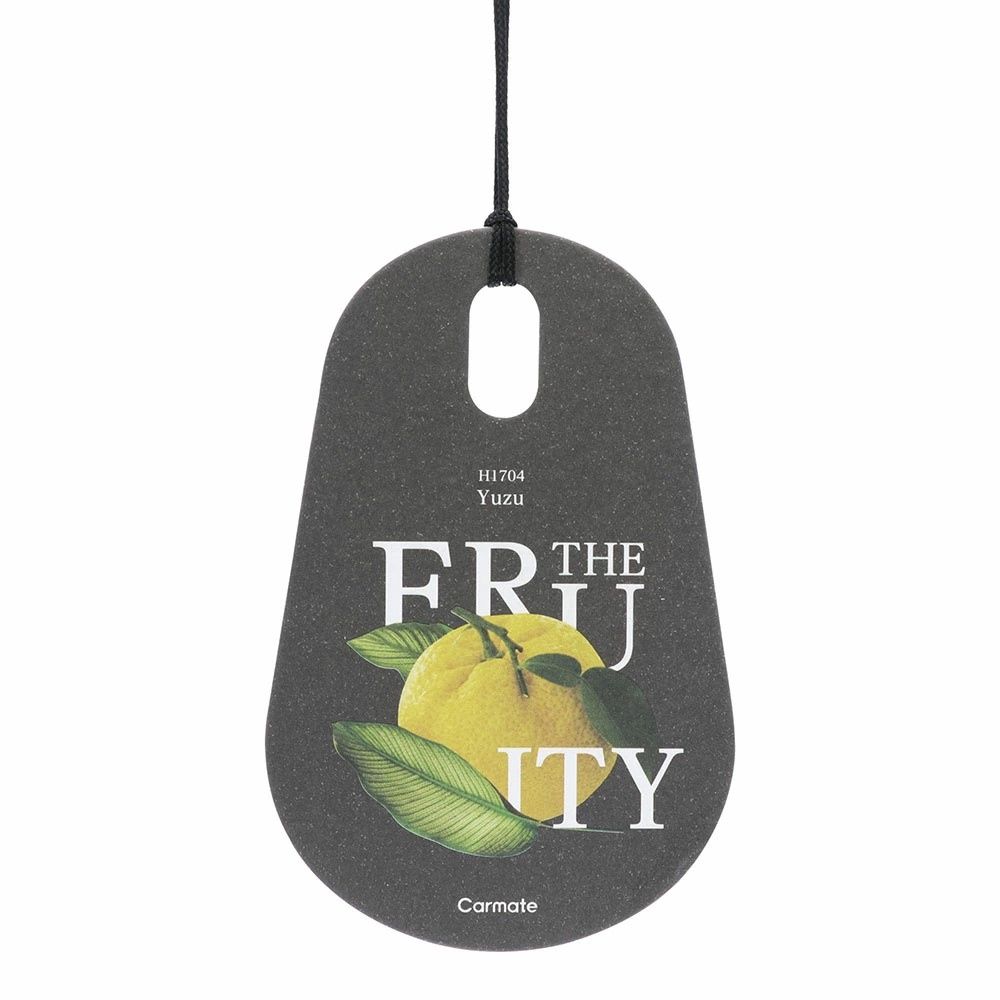 Carmate H1704A The Fruity Hanging Air Freshener - Yuzu