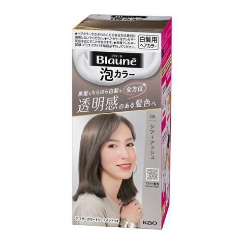 Kao Blaune Bubble Hair Color - 1G Sheer Ash