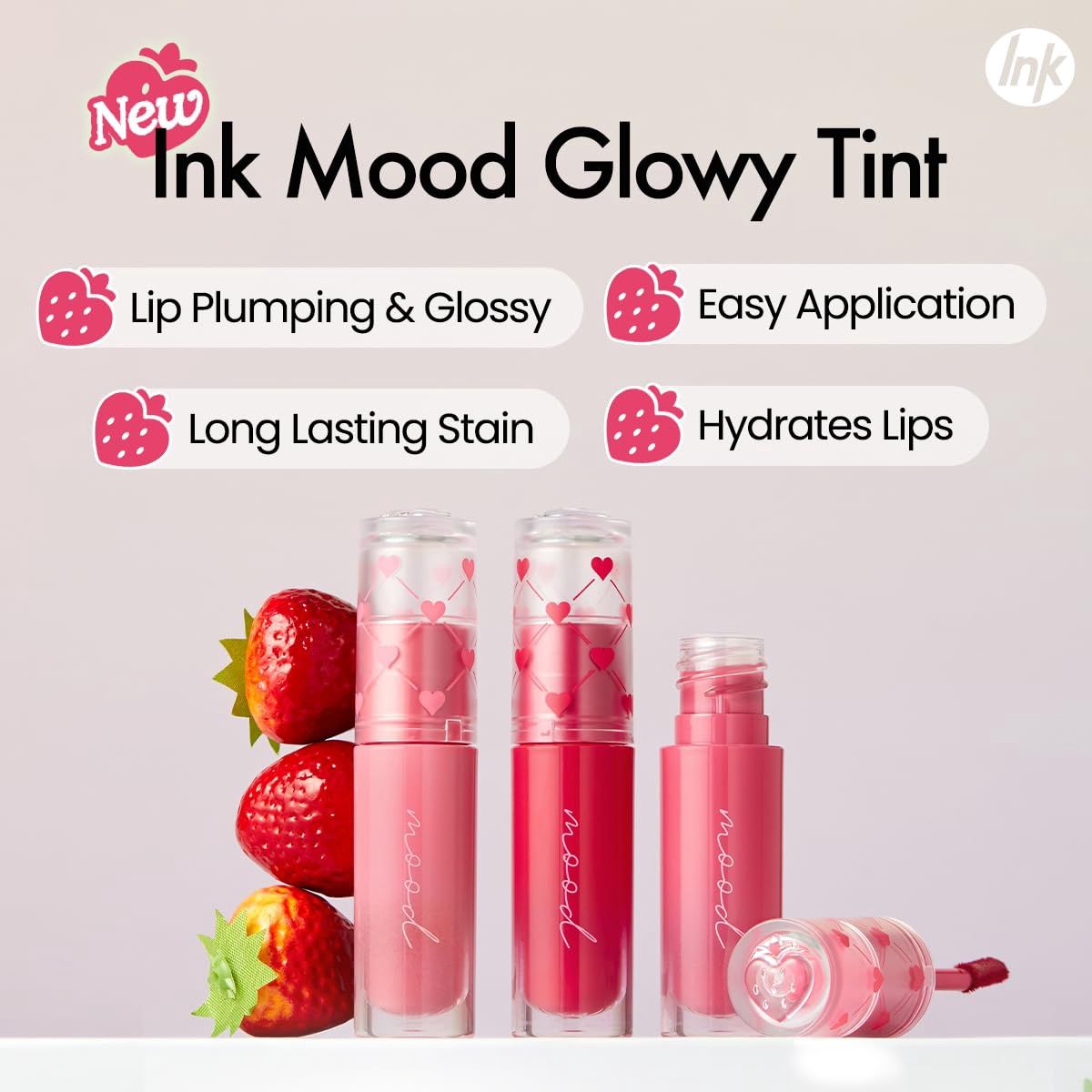 Peripera Ink Mood Glowy Tint #32 Gogo Berry
