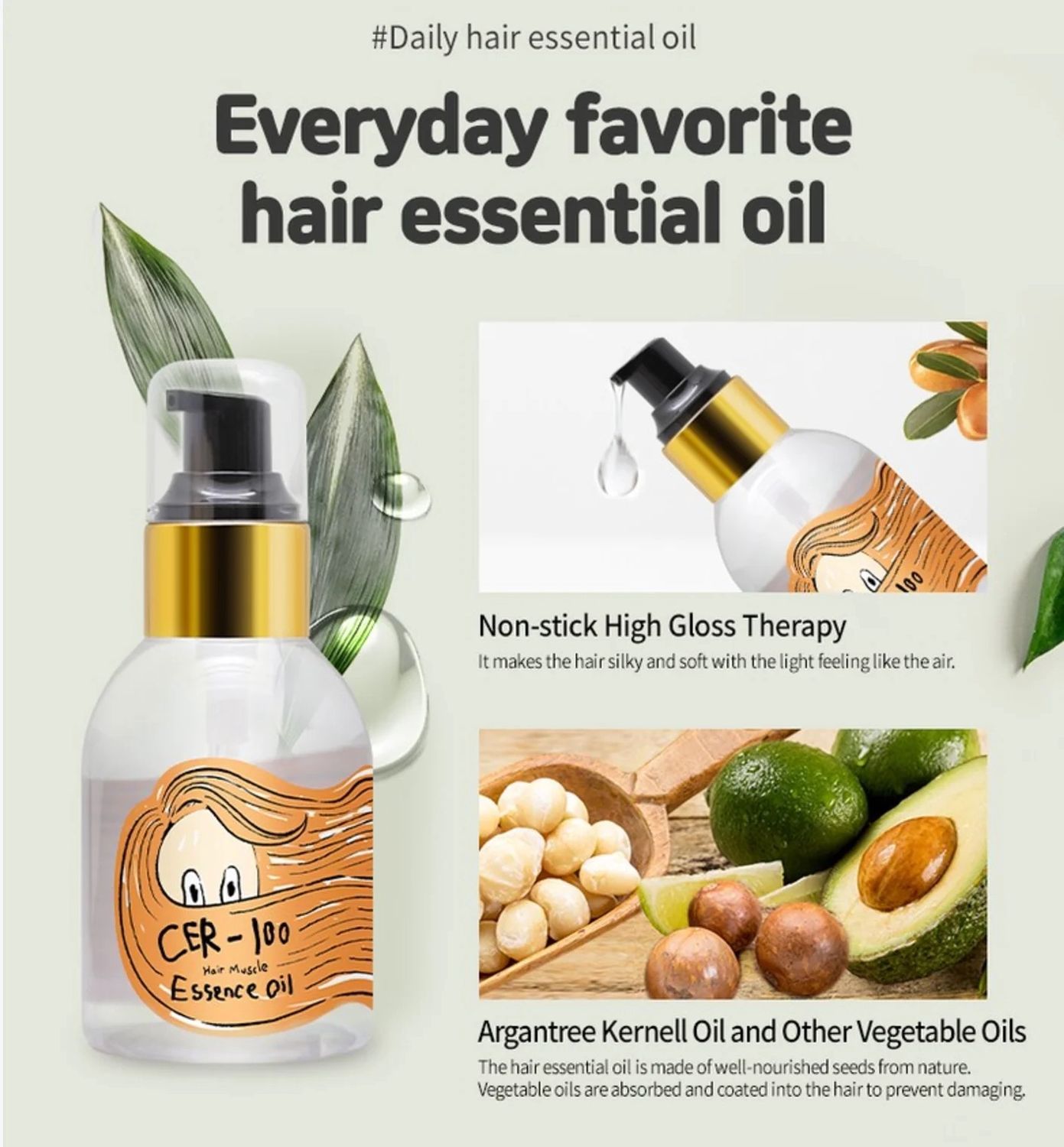 Elizavecca Cer-100 Hair Muscle Essence Oil 100ml