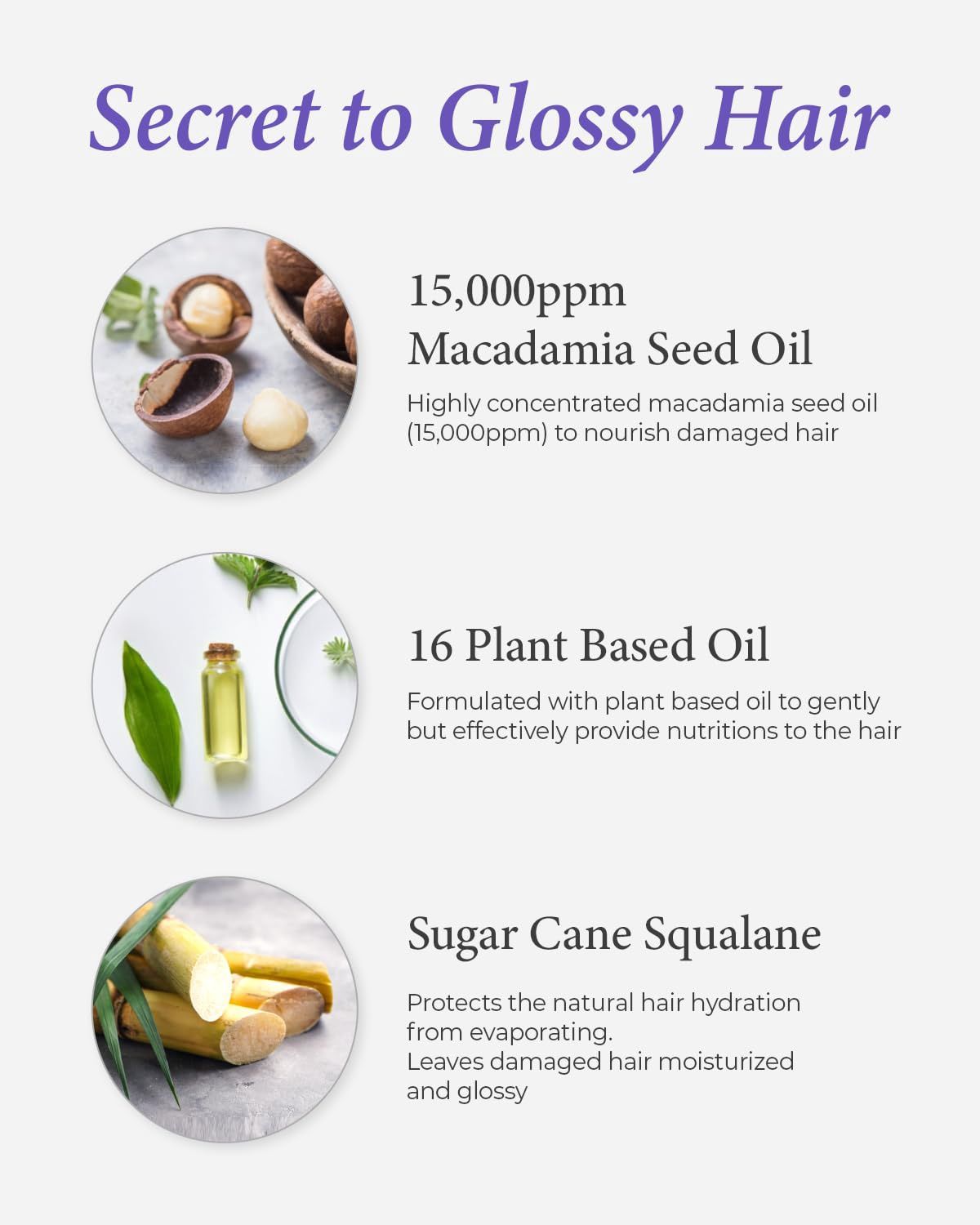 Kundal Macadamia Ultra Hair Serum - White Musk 100ml