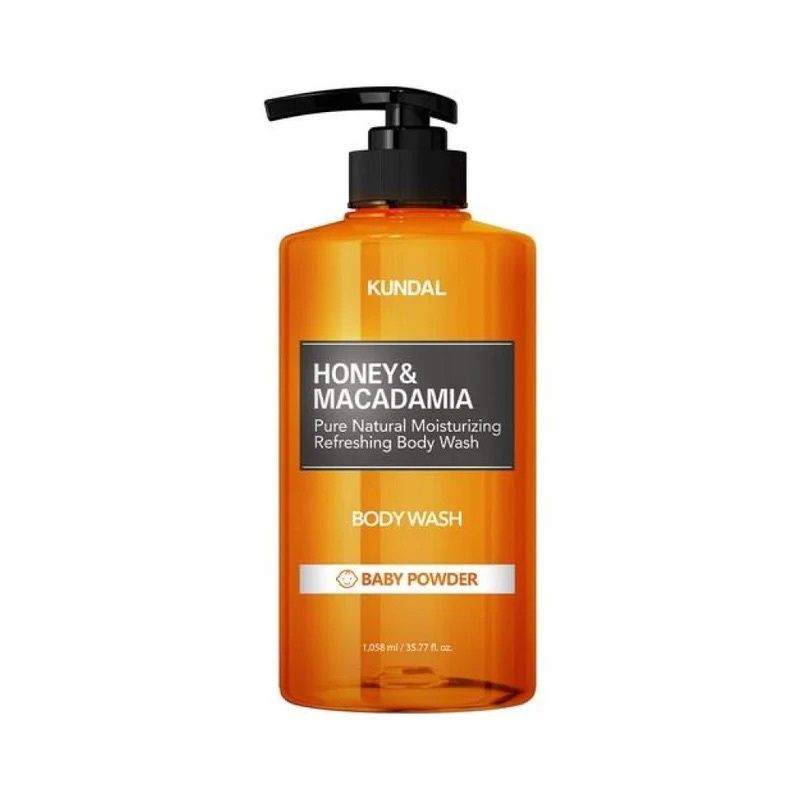 Kundal Honey &amp; Macadamia Pure Body Wash - Baby Powder 500ml