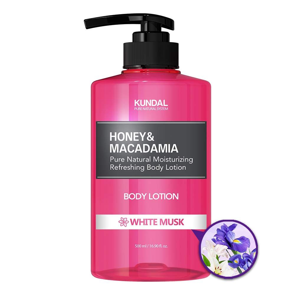 Kundal Honey &amp; Macadamia Pure Body Lotion -White Musk 500ml