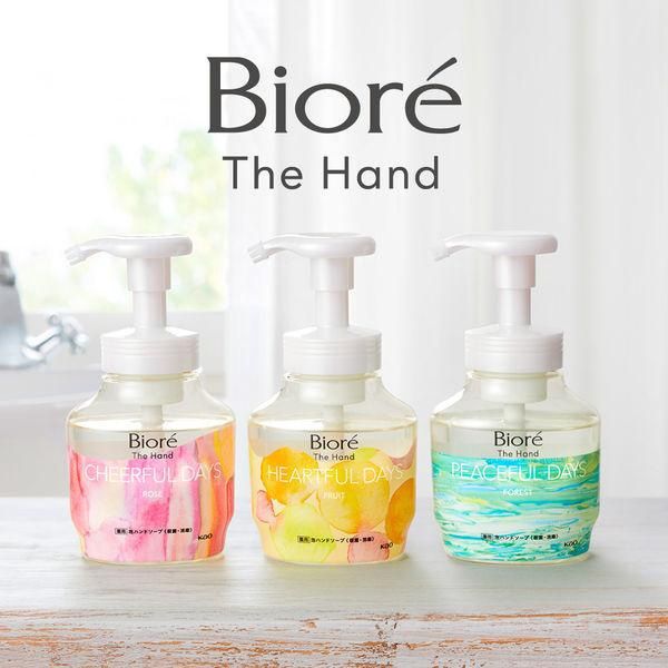 Kao Biore The Hand Peaceful Days Deep Foaming Hand Soap - Fruit 280ml