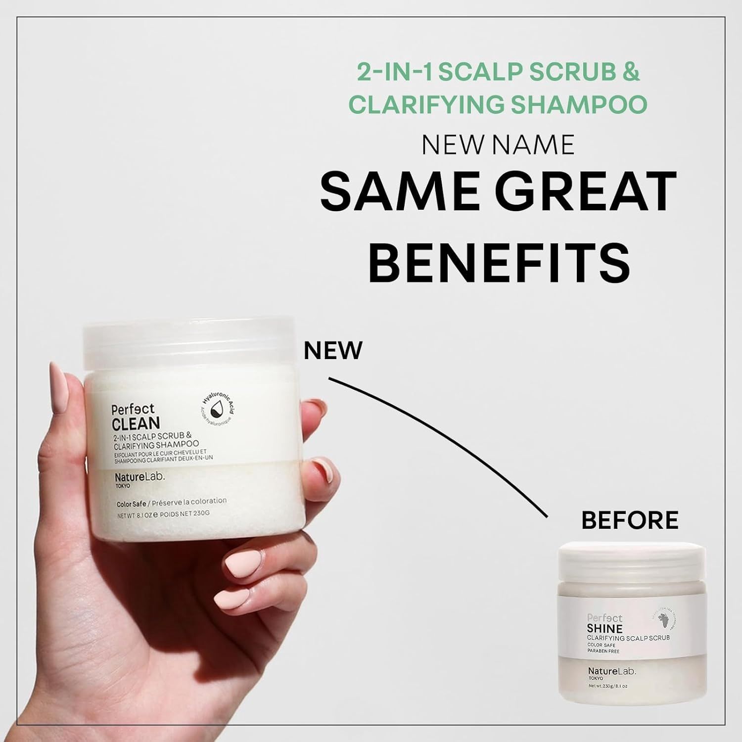 NatureLab.Tokyo Perfect Shine Clarifying Scalp Scrub 230ml