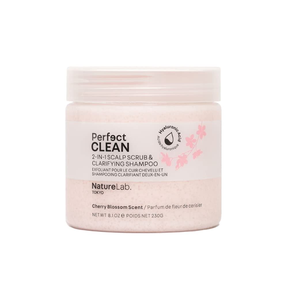 NatureLab.Tokyo Perfect Shine Clarifying Scalp Scrub - Sakura 230ml