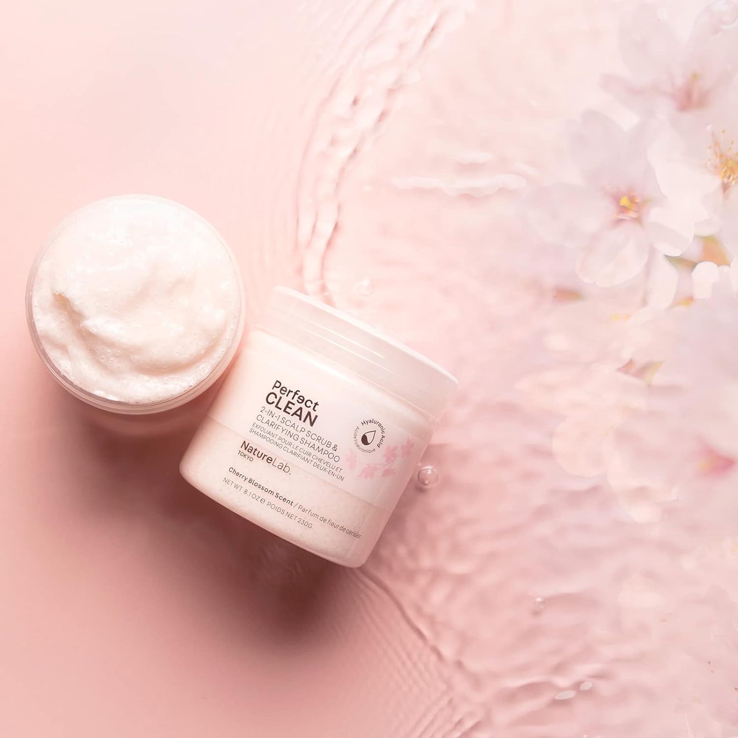 NatureLab.Tokyo Perfect Shine Clarifying Scalp Scrub - Sakura 230ml