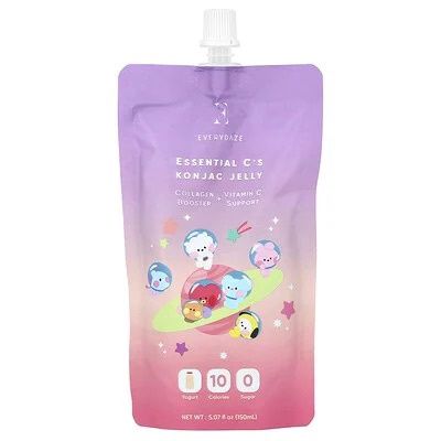 Konjac BT21 Jelly Collagen + Vitamin C (Yogurt)