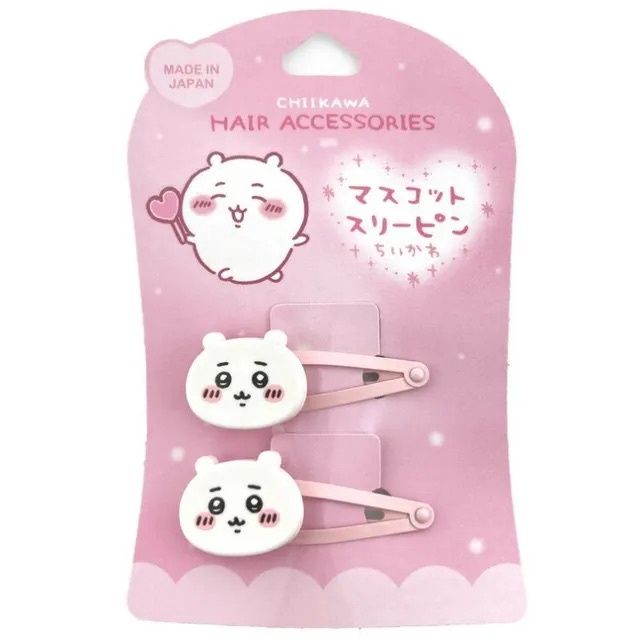 Shobido Chiikawa Hair Pin w/ Mascot 2pcs (Limited)