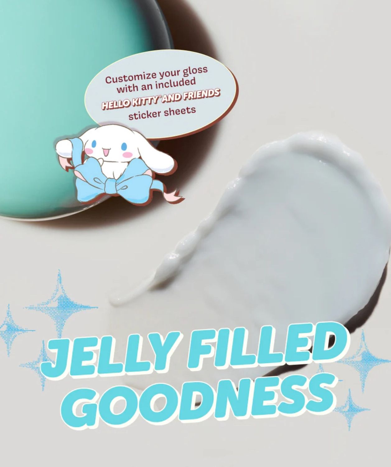 TCS Sanrio Cinnamoroll Gloss Jelly Lip Glaze (Crystal Blue)