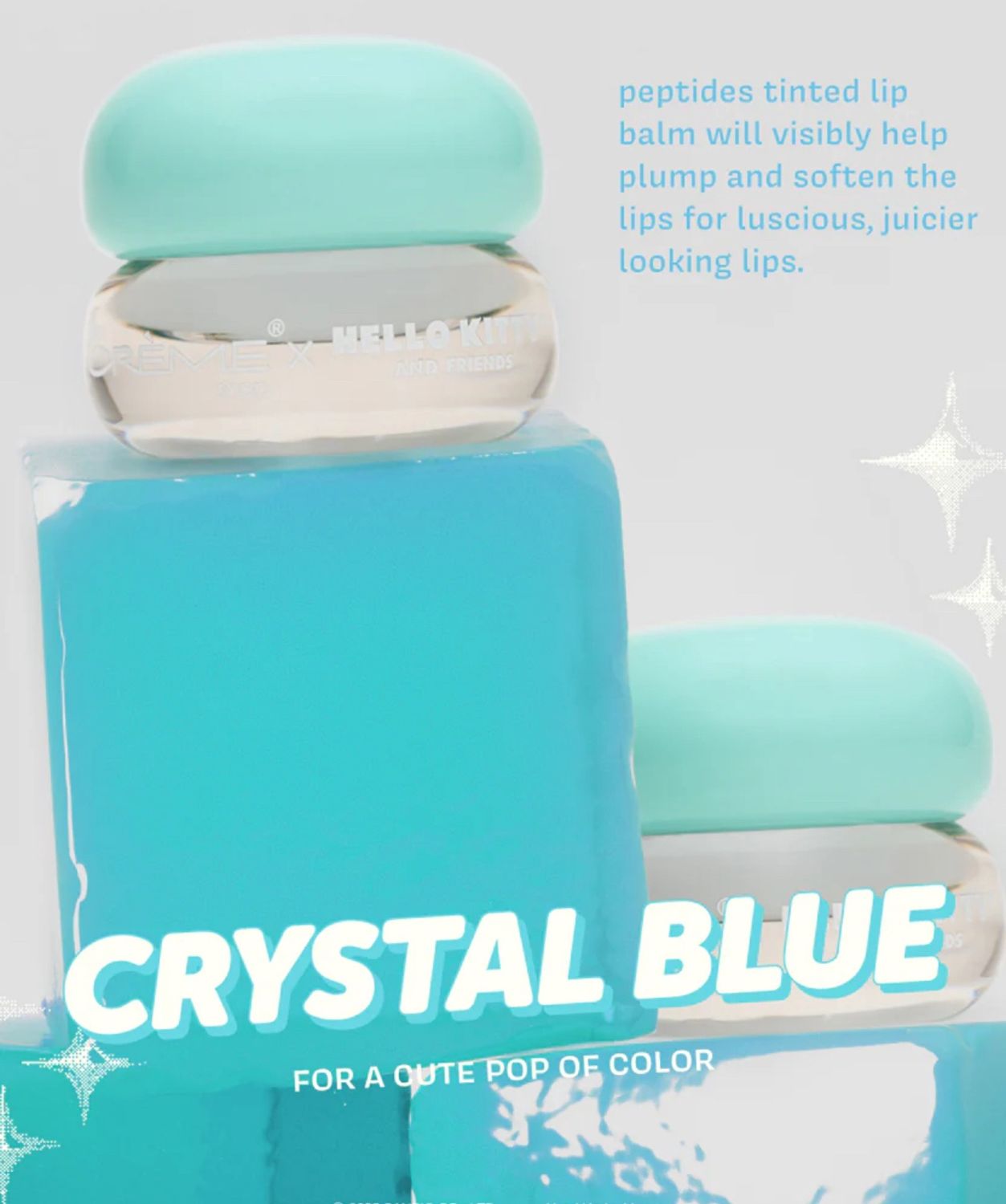 TCS Sanrio Cinnamoroll Gloss Jelly Lip Glaze (Crystal Blue)